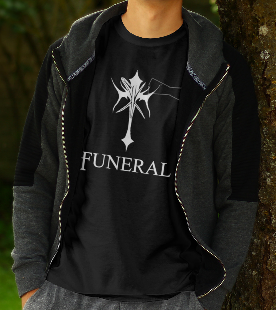 Basic Funeral Gothic Cross T-Shirt