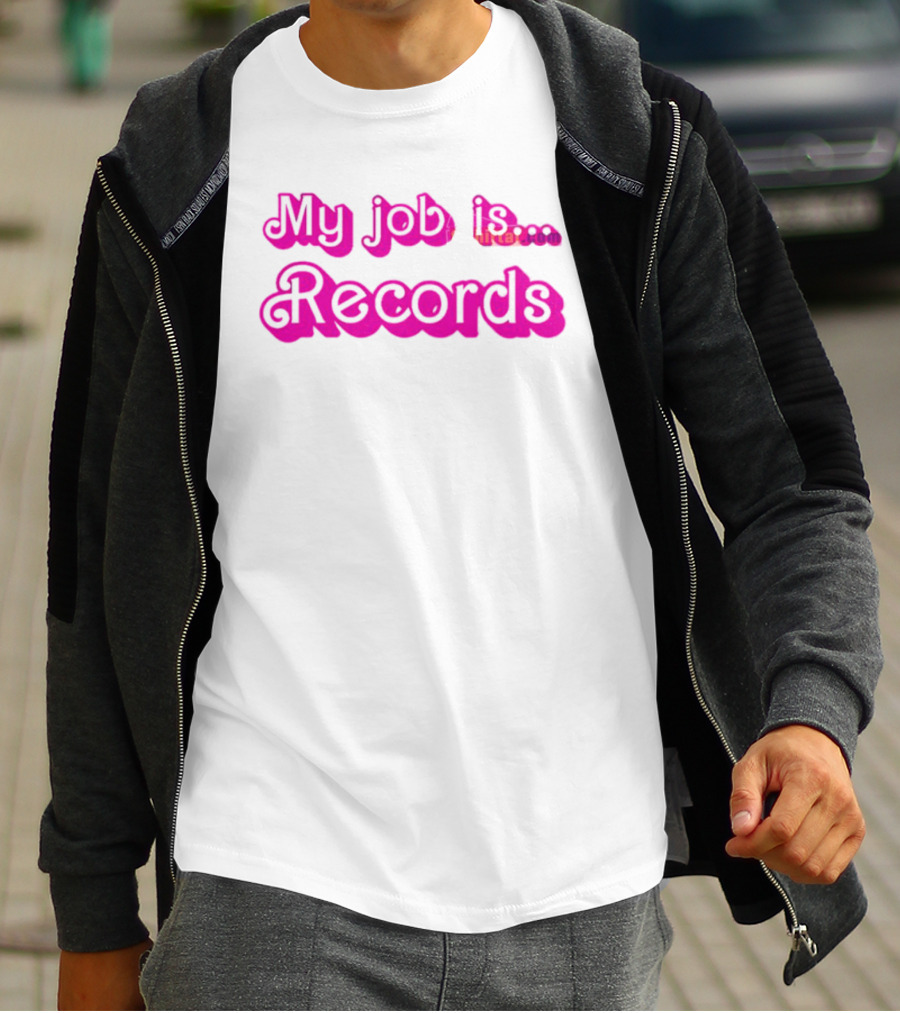 Dr. Colleen Shogan My Job Is Records T-Shirt