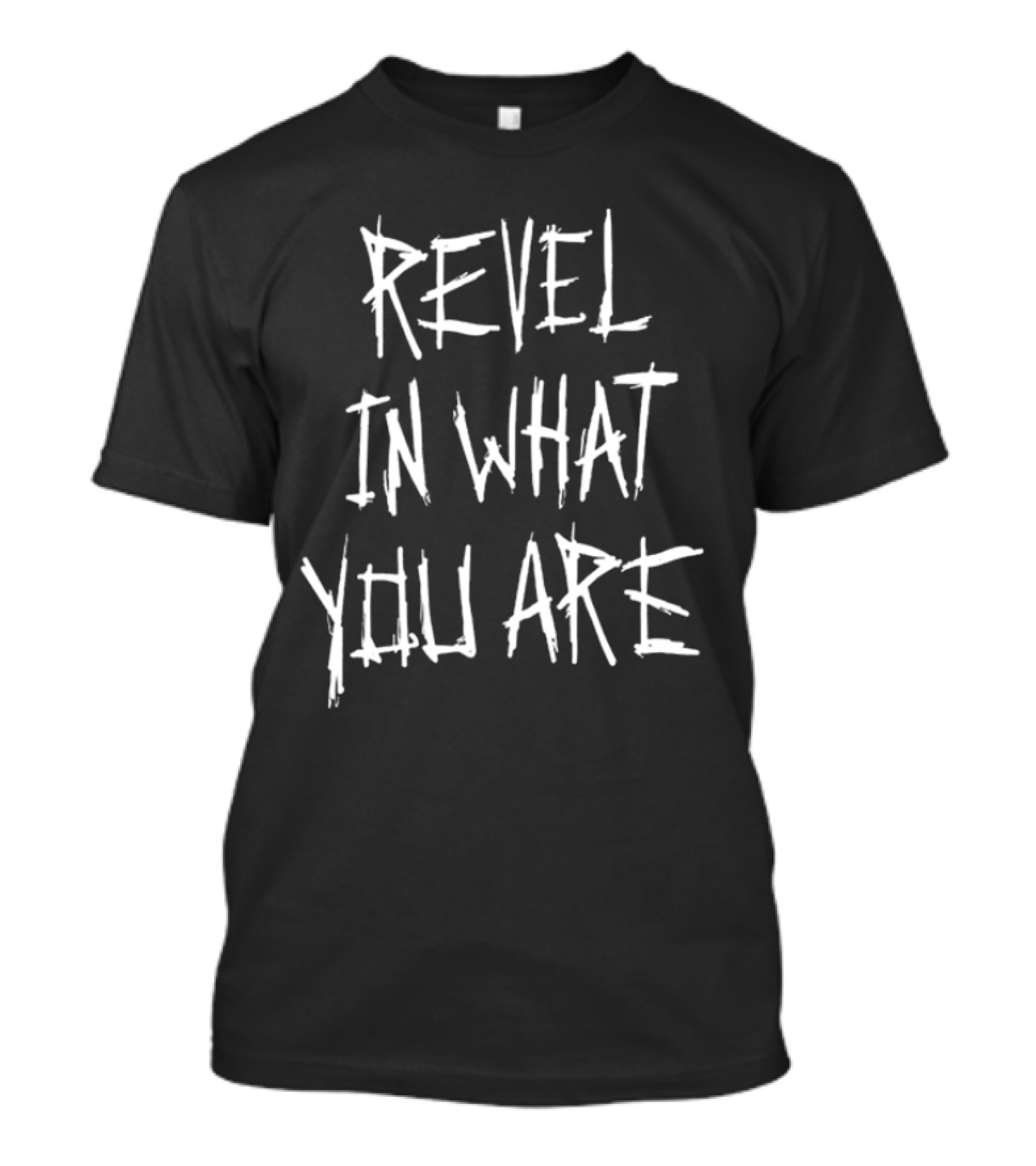 Uncle Howdy Mineral Wash Revel In What You Are Back T-Shirt