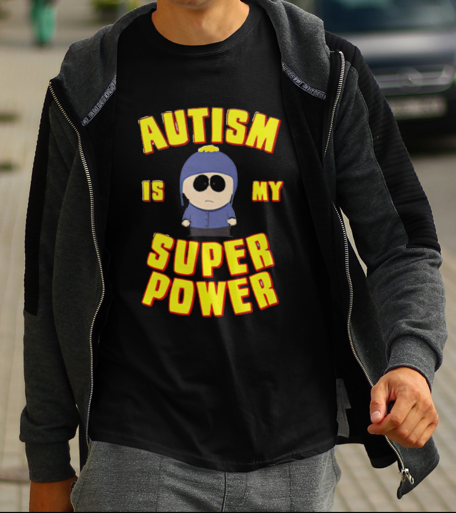 Craig Tucker Autism Is My Super Power T-Shirt