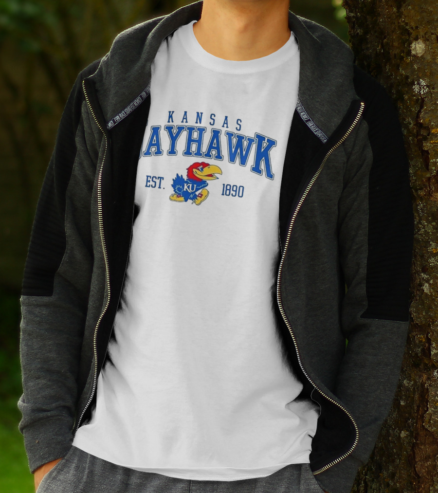 Kansas Jayhawk Est 1890 KU T-Shirt