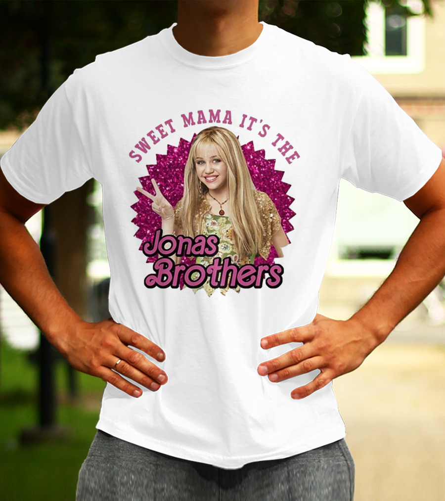 Sweet Mama It's The Jonas Brothers Hannah Montana Crossover Merch T-Shirt