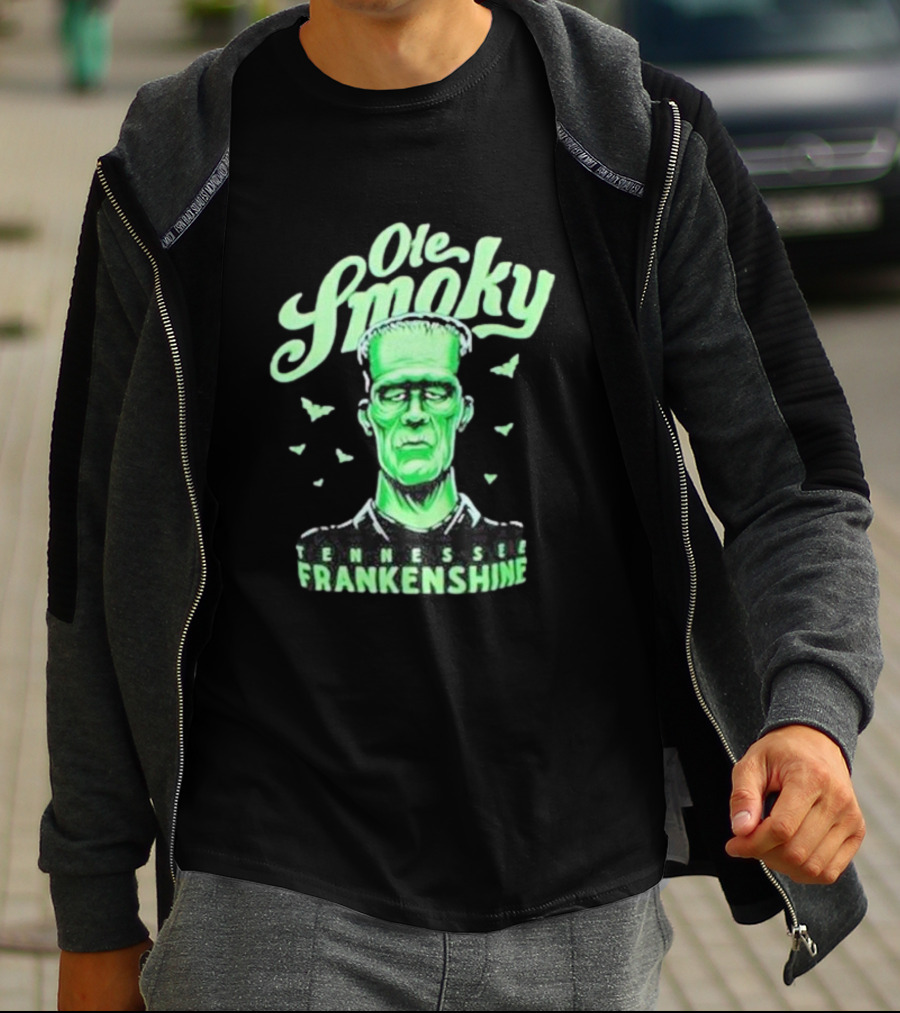 Ole Smoky Tennessee Frankenshine Green Monster T-Shirt
