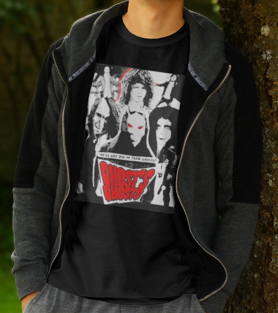 Ghost's Ghosts We'll Get Rid Of Them Ghosts Halloween T-Shirt