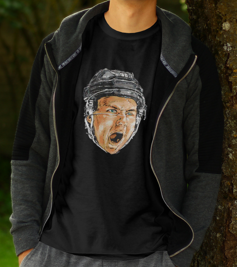 Connor Bedard Chicago Blackhawks 98 Scream T-Shirt