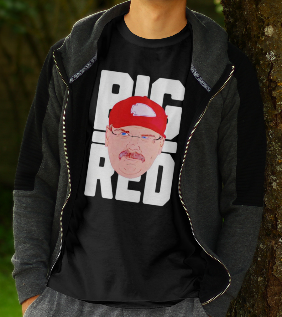 Big Red Football Coach Mavericks T-Shirt