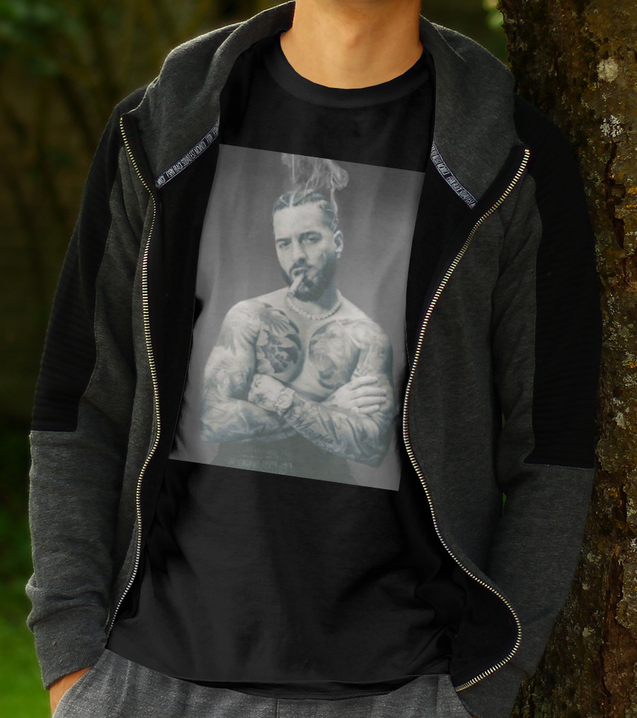 Maluma Don Juan Smoke Tattoo Tour T-Shirt