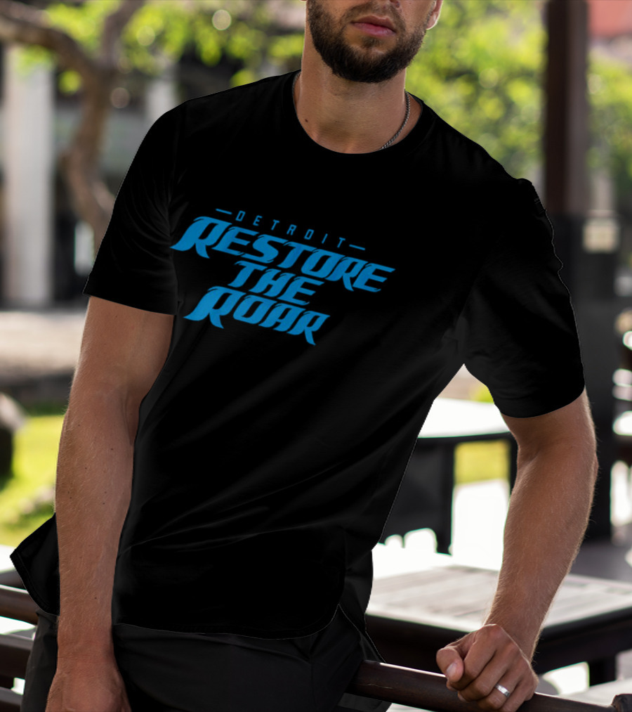 Detroit Restore The Roar T-Shirt
