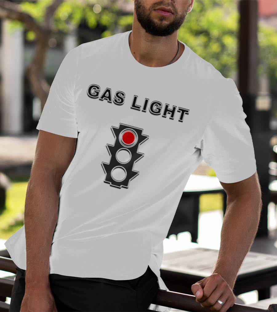 Gas Light Red Traffic Signal T-Shirt