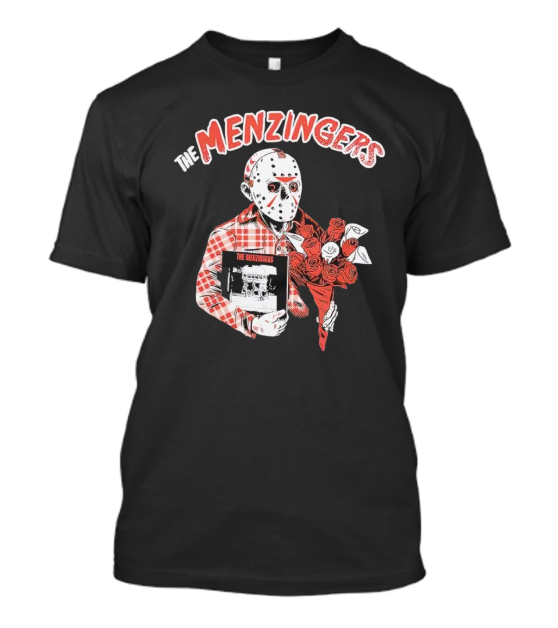 The Menzingers Hockey Mask Roses Album T-Shirt