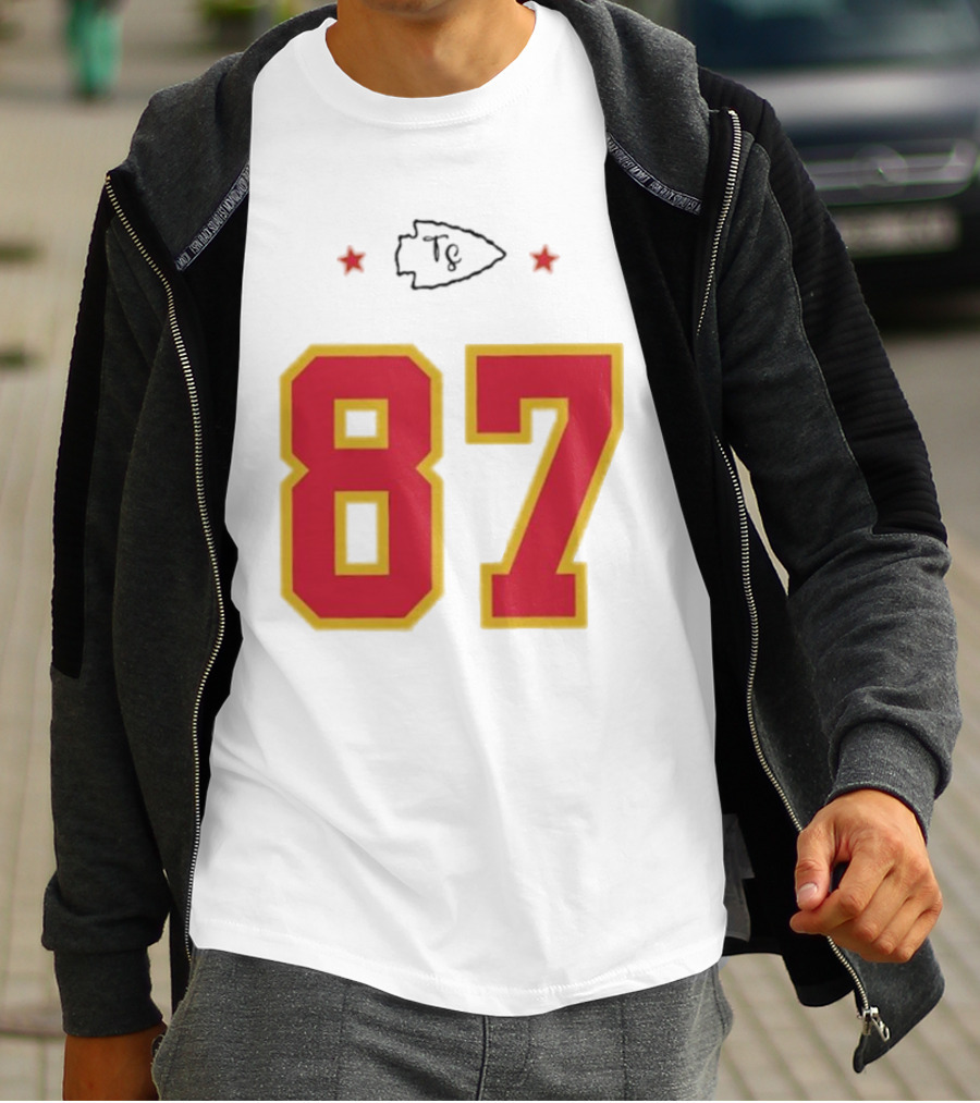 Travis Kelce Jersey 87 Chiefs Swift Kelce 87 T-Shirt