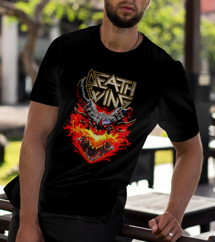 Blizzard Gear World Of Warcraft Deathwing Fiery Metal-Inspired Emblem T-Shirt