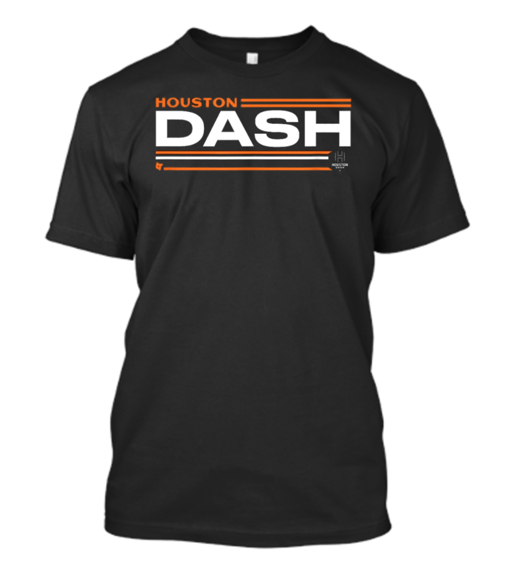 Houston Dash Stripes NWSL Soccer Houston Texas T-Shirt