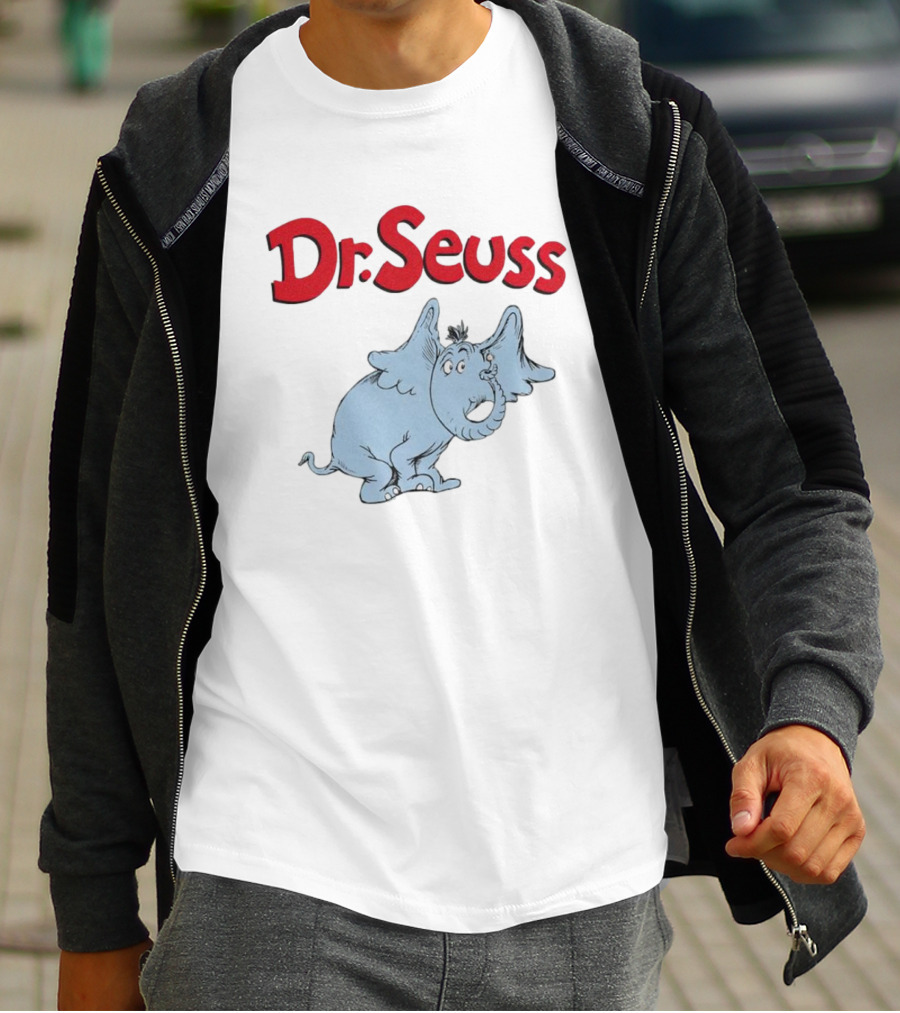 Dr. Seuss Horton Blue Elephant Classic T-Shirt