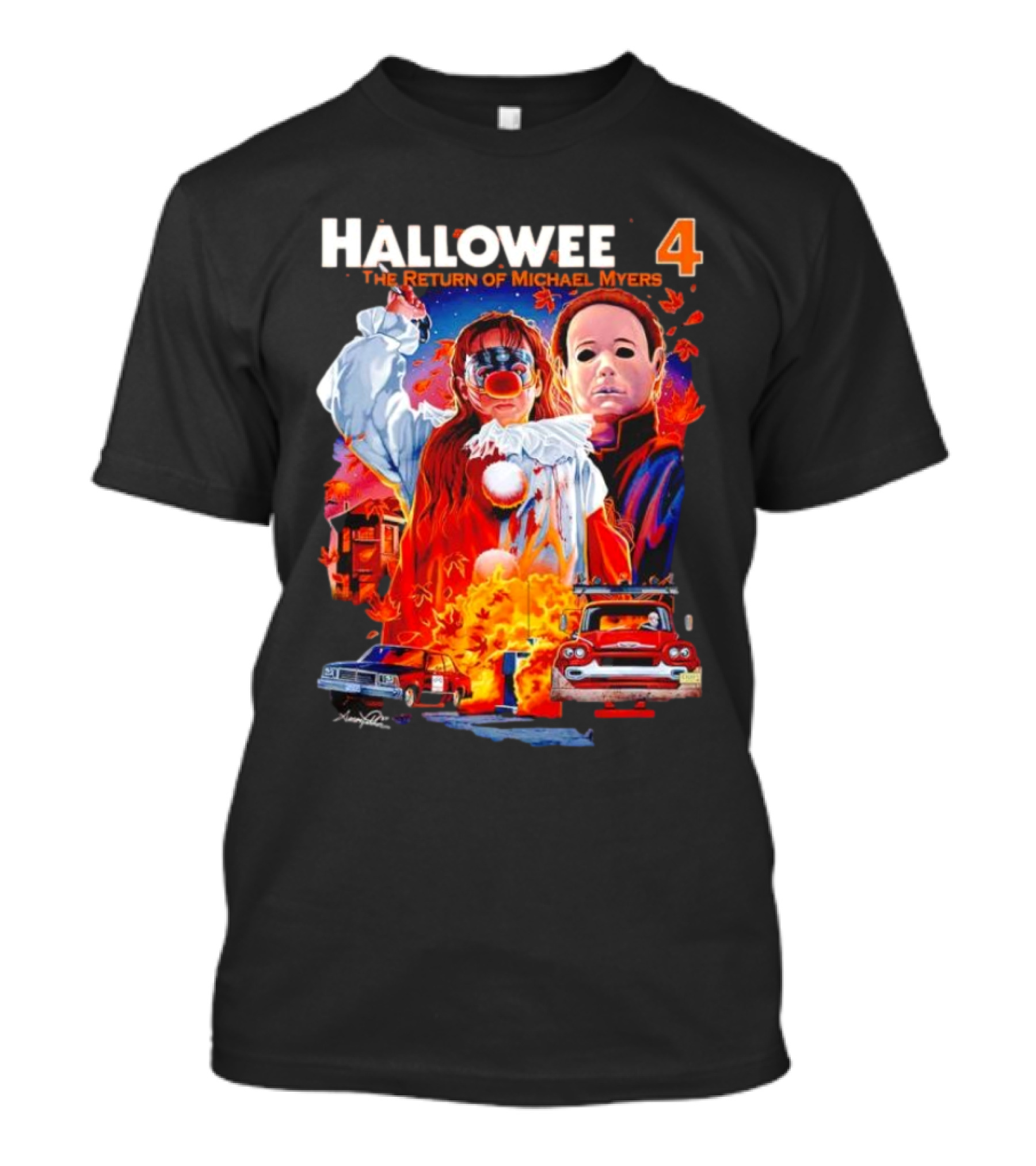 Halloween 4 The Return Of Michael Myers Cold Blood T-Shirt