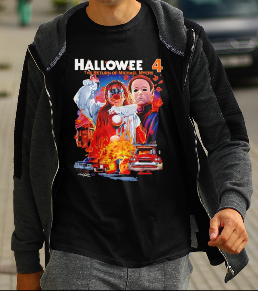 Halloween 4 The Return Of Michael Myers Cold Blood T-Shirt