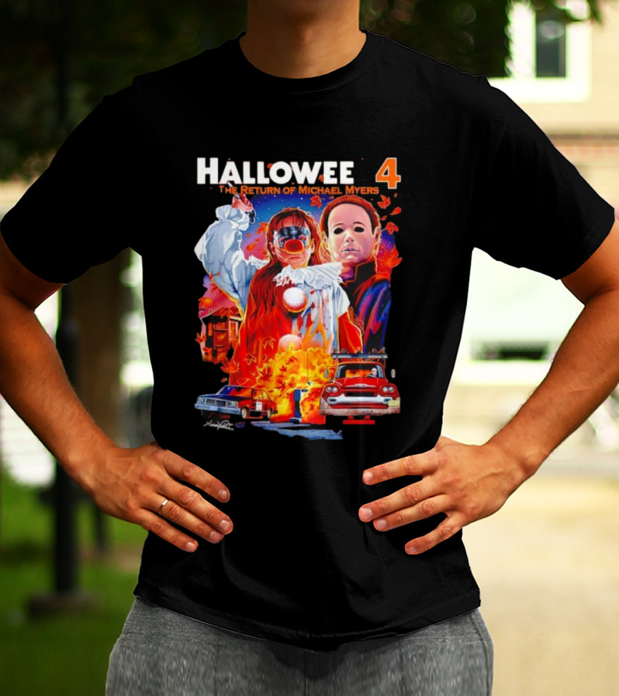 Halloween 4 The Return Of Michael Myers Cold Blood T-Shirt