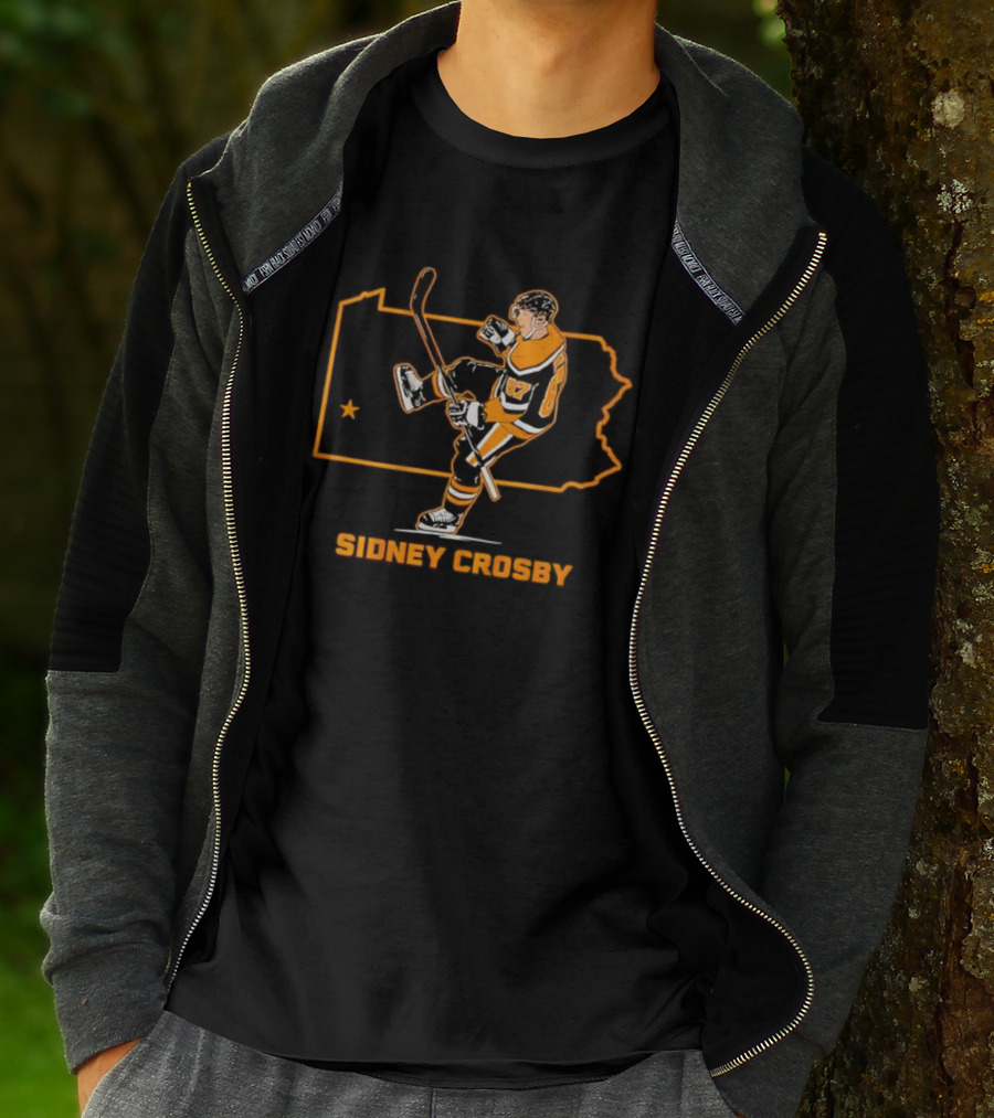 Sidney Crosby Pennsylvania Hockey Star T-Shirt