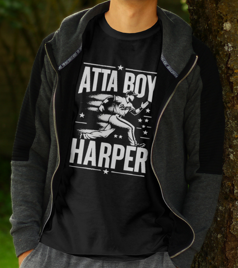 Atta Boy Harper Run Baseball Star Power Sprint T-Shirt
