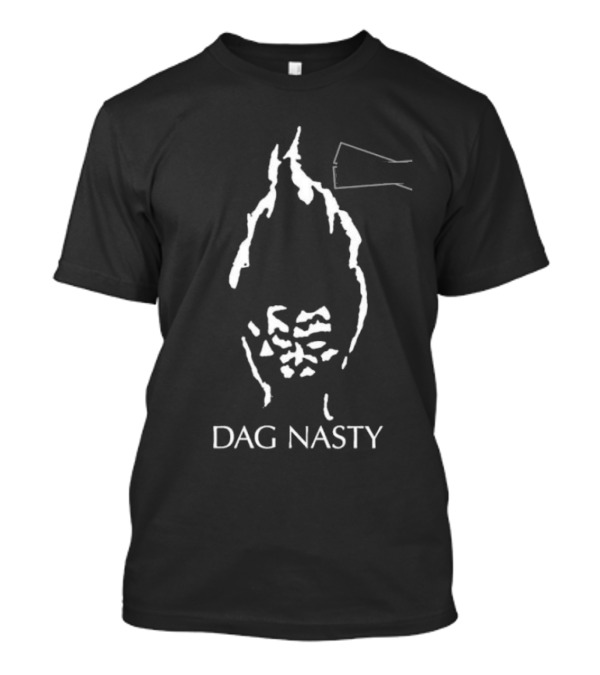 Dag Nasty Flame Icon Text T-Shirt