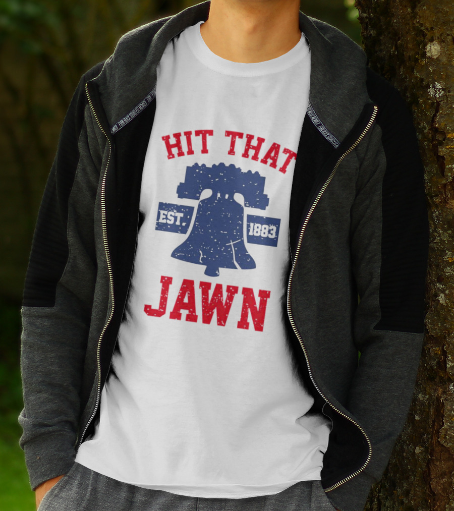 Philadelphia Phillies Liberty Bell Hit That Jawn Est. 1883 T-Shirt