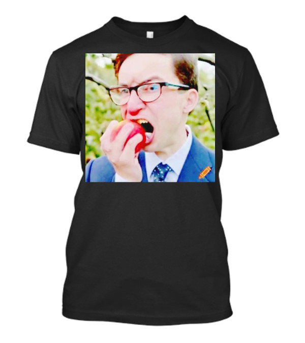 Pierre Poilievre Eating Apple In Suit And Glasses T-Shirt