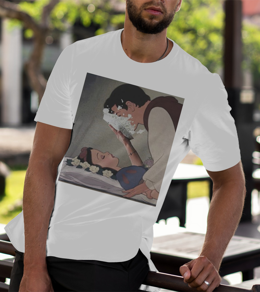 Snow White Pie In The Face Sleep Scene T-Shirt