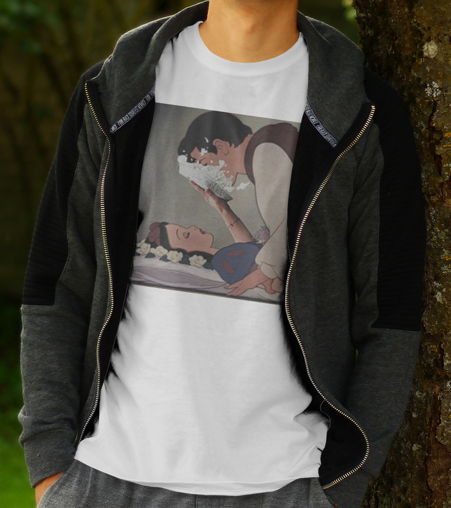 Snow White Pie In The Face Sleep Scene T-Shirt