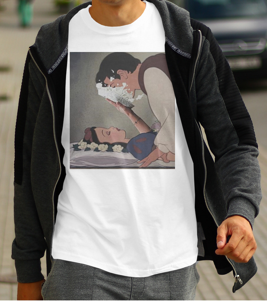 Snow White Pie In The Face Sleep Scene T-Shirt