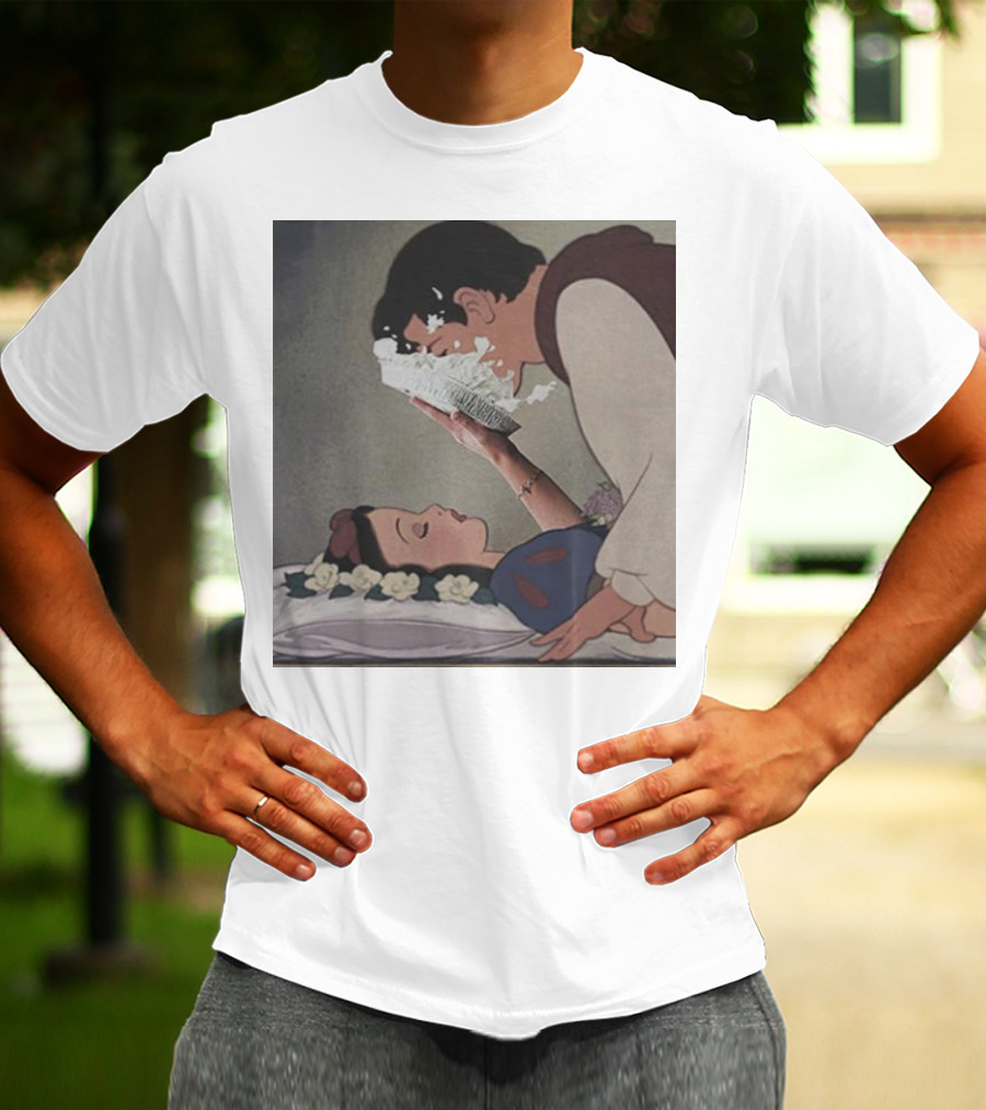 Snow White Pie In The Face Sleep Scene T-Shirt