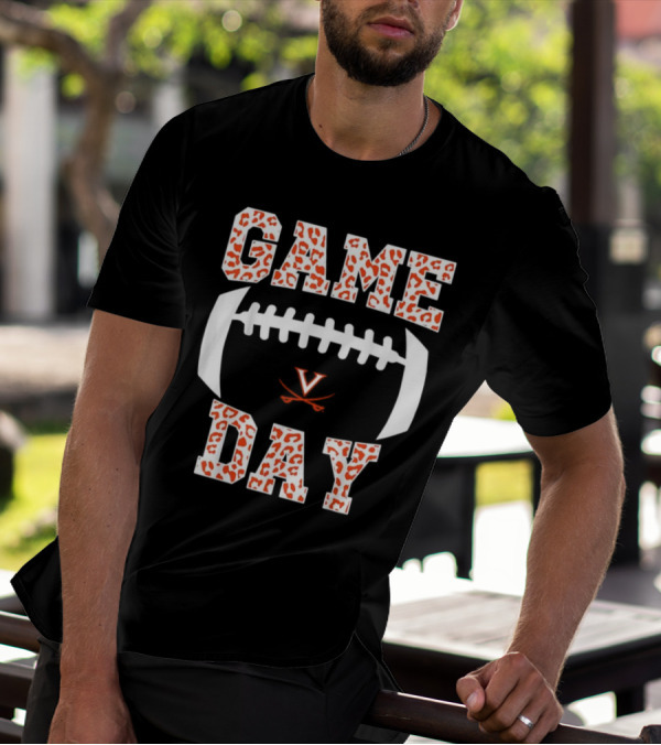 Virginia Cavaliers Game Day Football T-Shirt