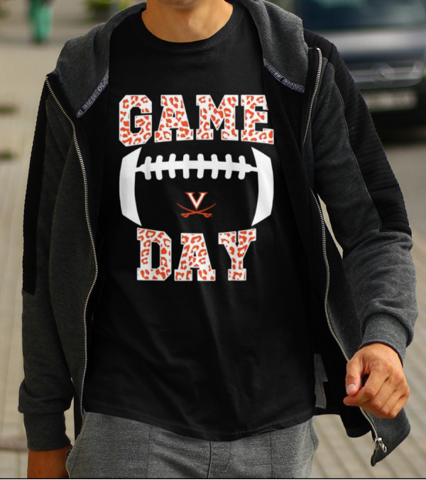 Virginia Cavaliers Game Day Football T-Shirt