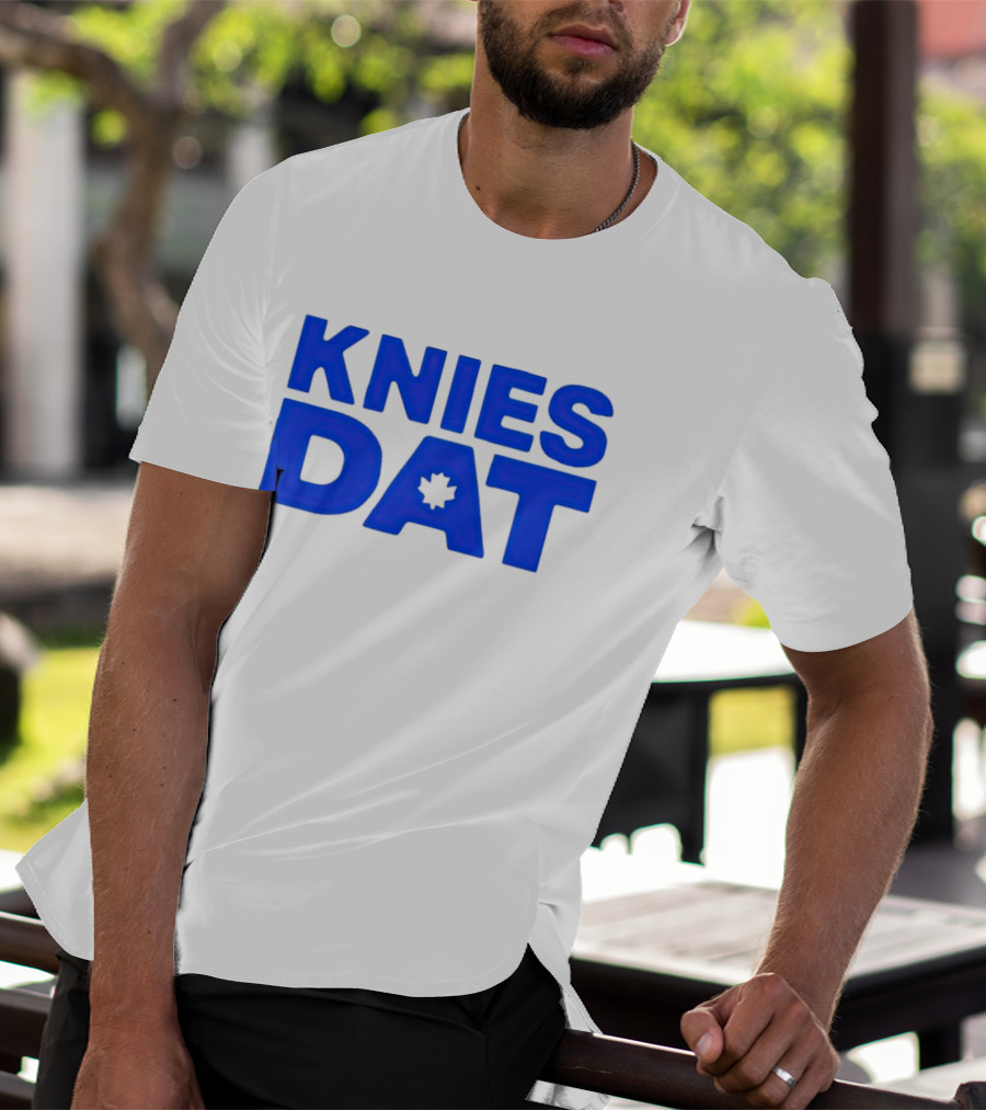 Knies Dat Canada Maple Leaf Hockey Connection T-Shirt