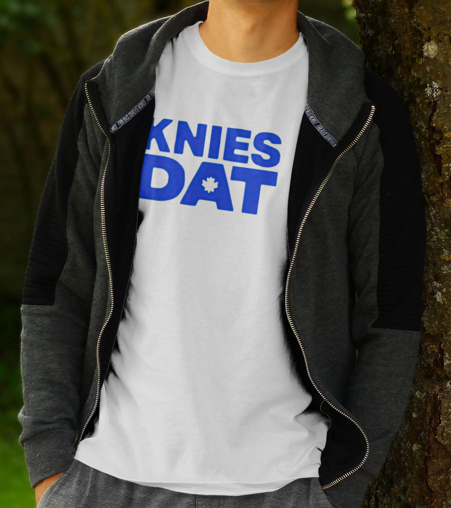Knies Dat Canada Maple Leaf Hockey Connection T-Shirt