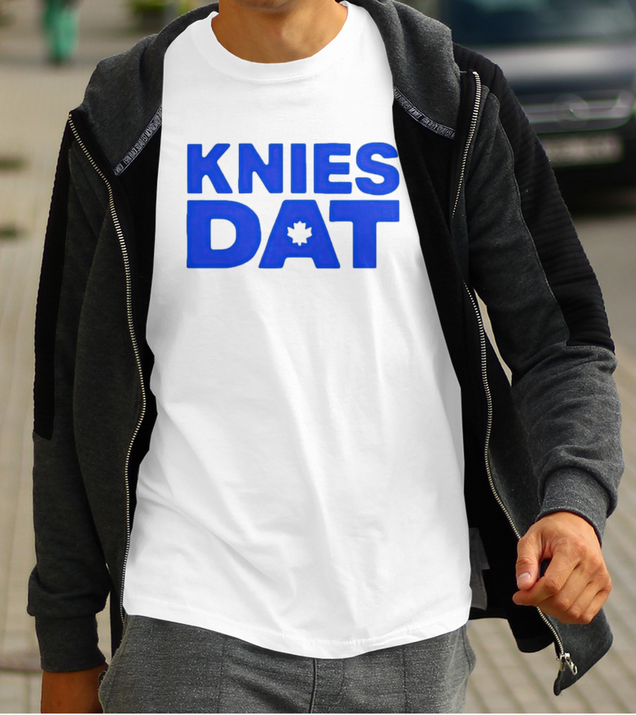 Knies Dat Canada Maple Leaf Hockey Connection T-Shirt