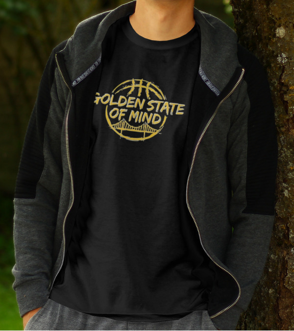 Golden State Of Mind Warriors Bridge Basketball T-Shirt