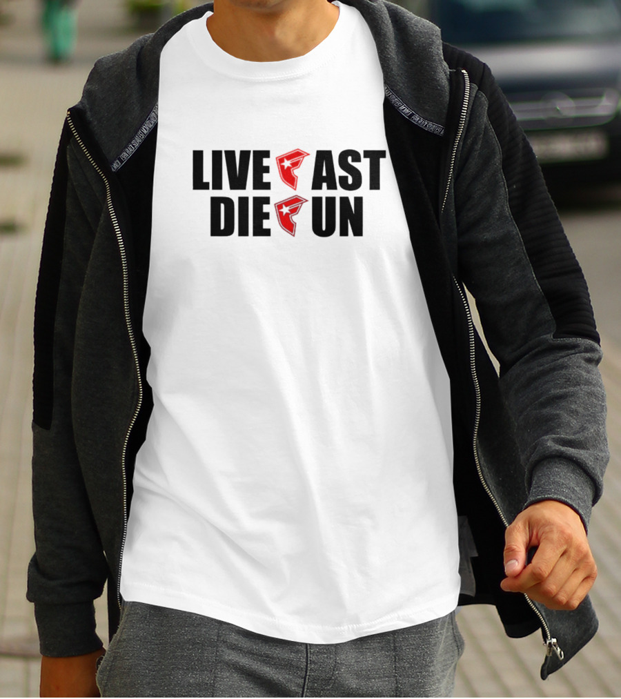 Live Fast Die Fun FaZe Clan T-Shirt