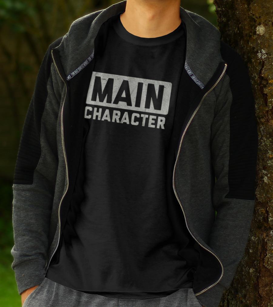 Main Character Bold Statement Gaming T-Shirt