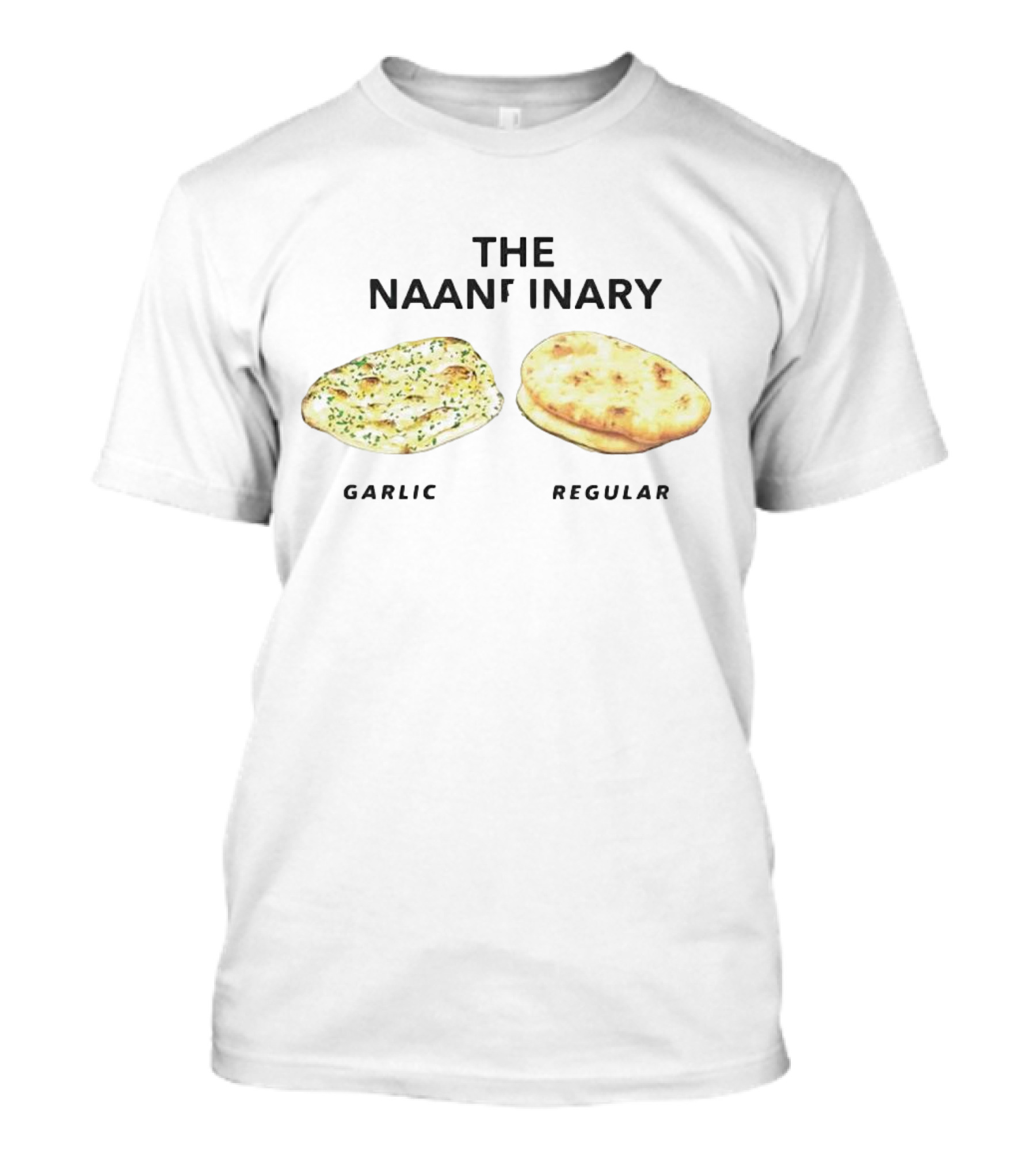 THE NAANBINARY GARLIC REGULAR T-Shirt