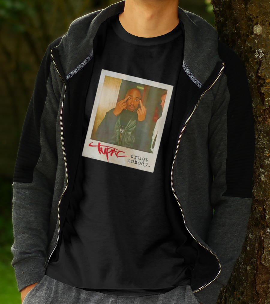 Tupac Polaroid Trust Nobody T-Shirt