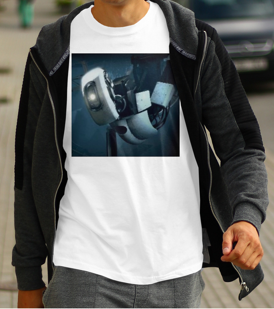 Actual Lesbians Robo Mommys Little Test Subject Portal Character GLaDOS T-Shirt