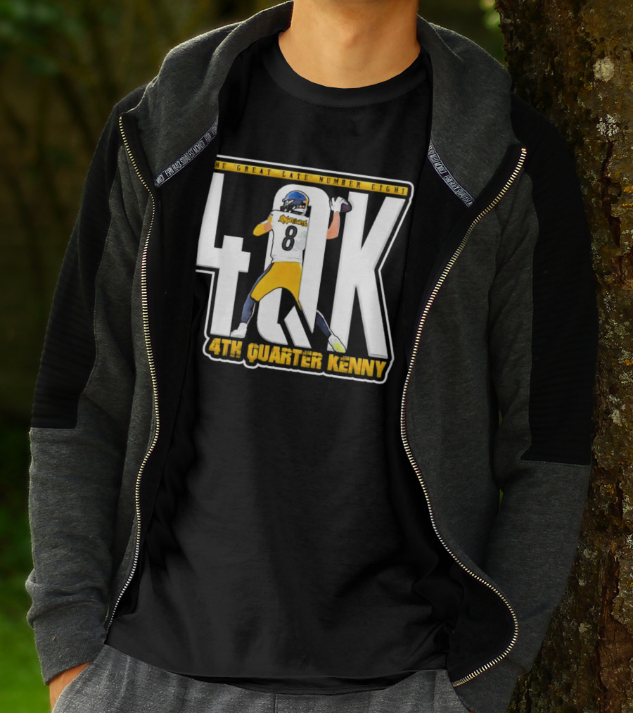 4th Quarter Kenny The Great Late Number Eight T-Shirt