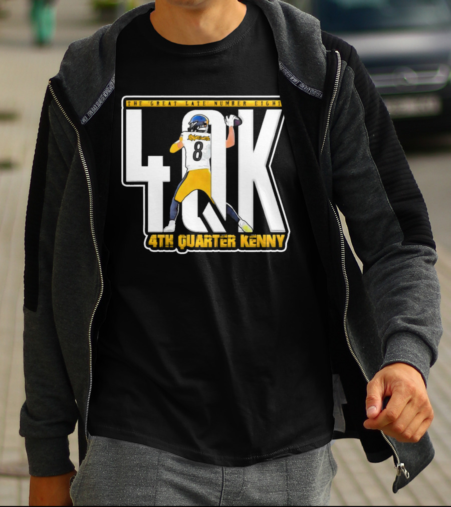 4th Quarter Kenny The Great Late Number Eight T-Shirt