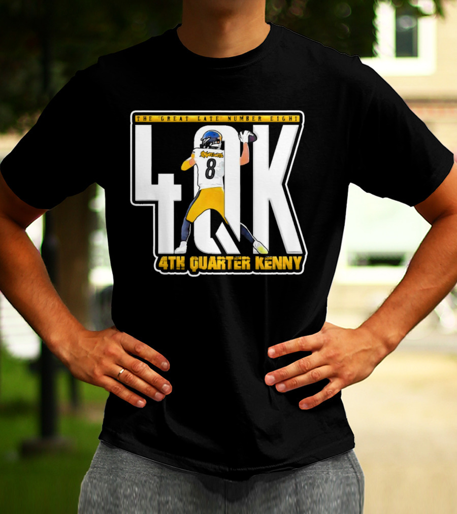 4th Quarter Kenny The Great Late Number Eight T-Shirt