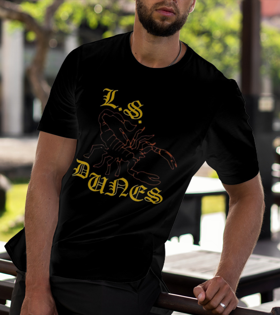 L.S. Dunes Scorpion Retro Gothic T-Shirt