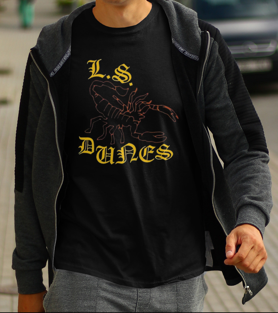 L.S. Dunes Scorpion Retro Gothic T-Shirt
