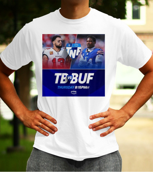 Mike Evans Tampa Bay Vs Stefon Diggs Buffalo Bills TNF Thursday Prime 8:15PM ET T-Shirt