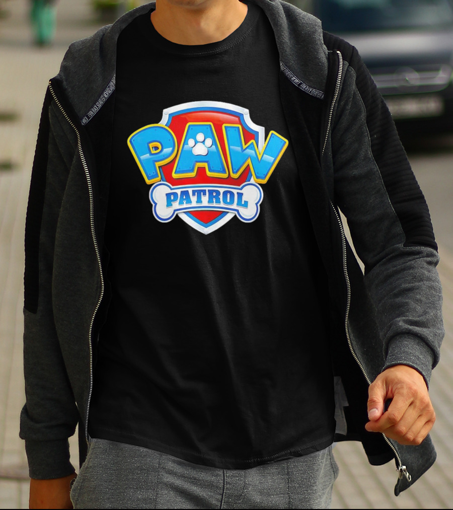 PAW Patrol Paw Logo Badge Shield T-Shirt