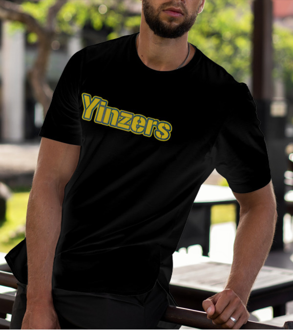 Yinzers Steelers Retro Fan Gear T-Shirt