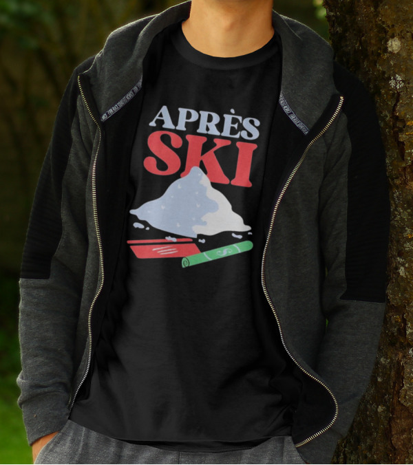APRÈS SKI Snow Powder Enthusiast Fun Adventure T-Shirt